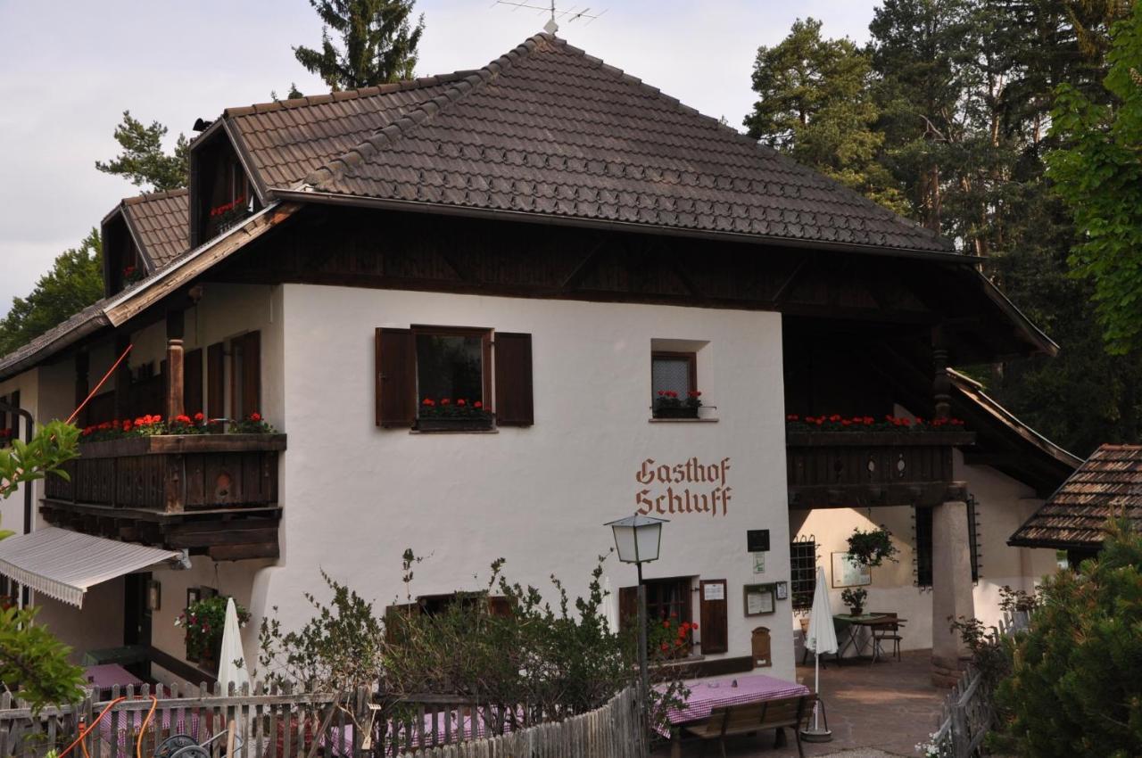 Gasthaus Gasthof Schluff Oberbozen Exterior foto